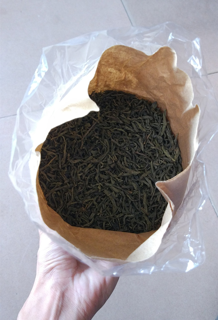 广东茂名高州特产名茶 新垌绿茶叶 出水窿春茶叶 炒青香茗茶包邮